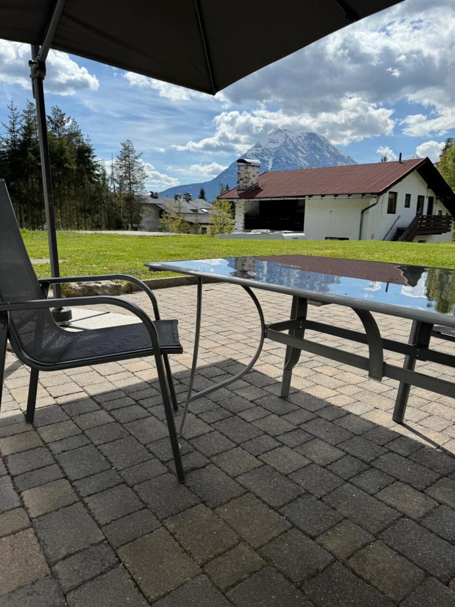 Ferienwohnung Alpenmond Leutasch Exterior foto