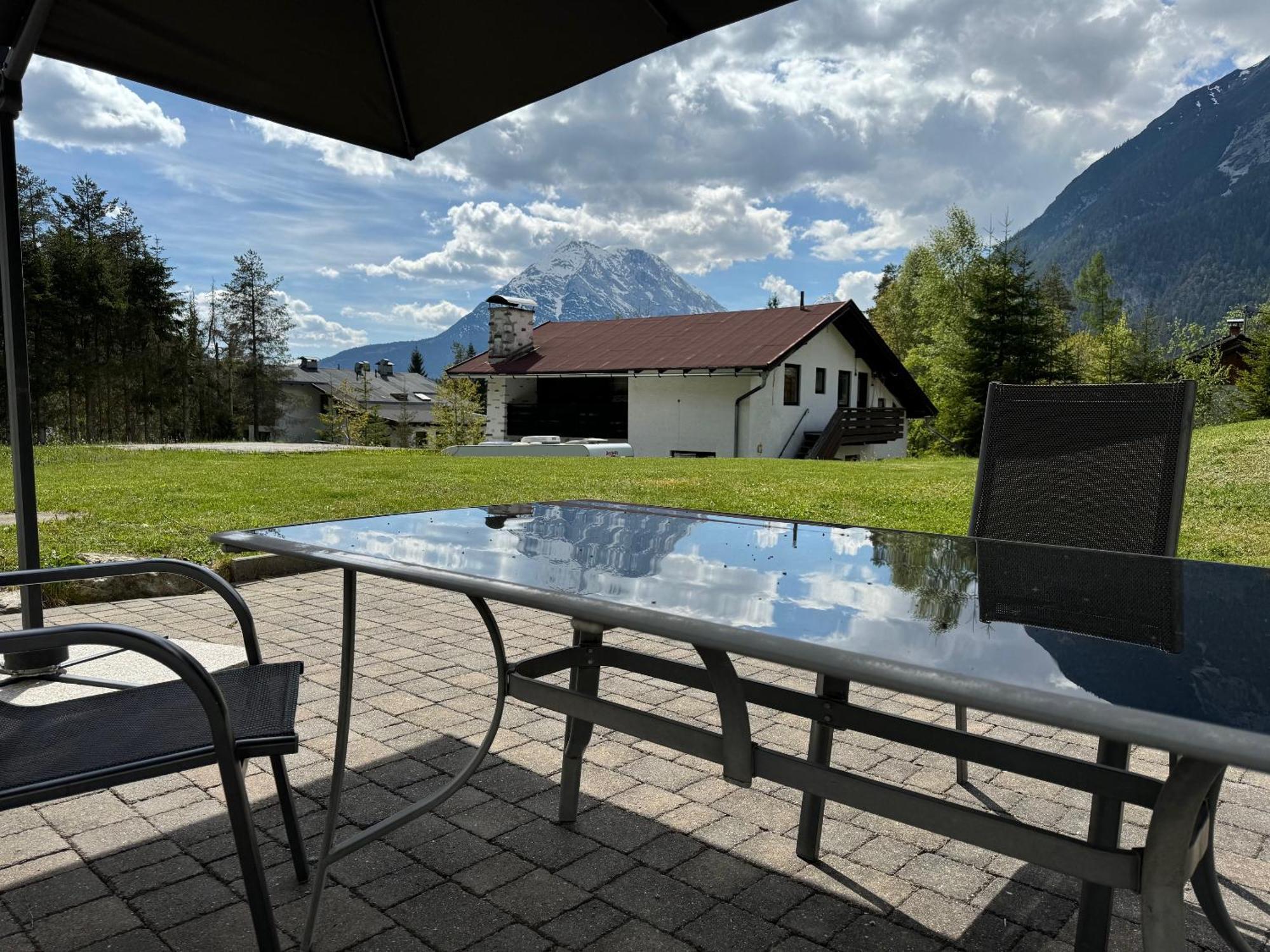 Ferienwohnung Alpenmond Leutasch Exterior foto